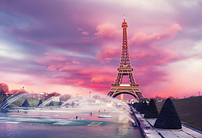 Fototapeta Eiffelová veža a jej okolie 2025